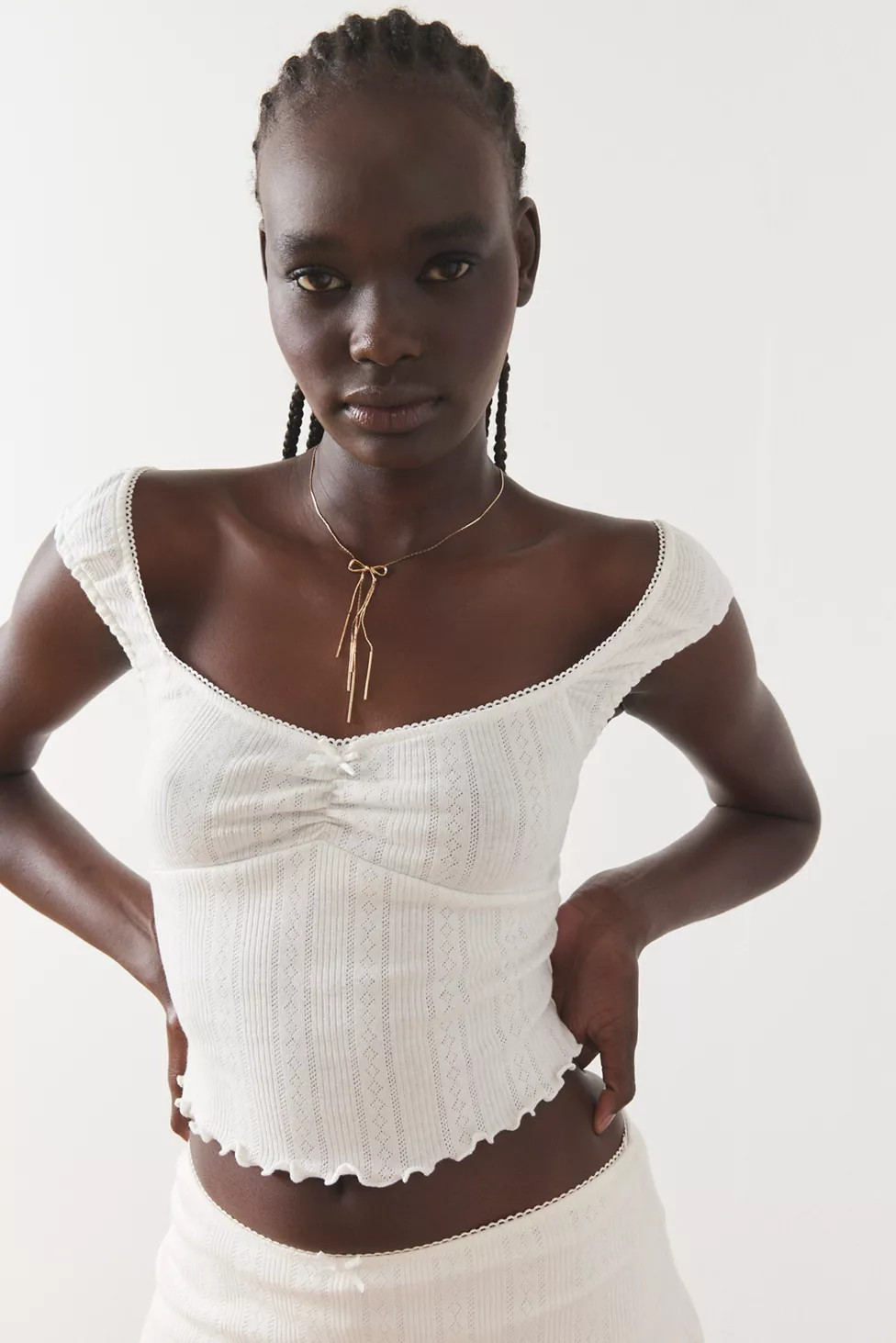 Out From Under Ruched Sweetheart Tank Top | Urban Outfitters (US and RoW)
