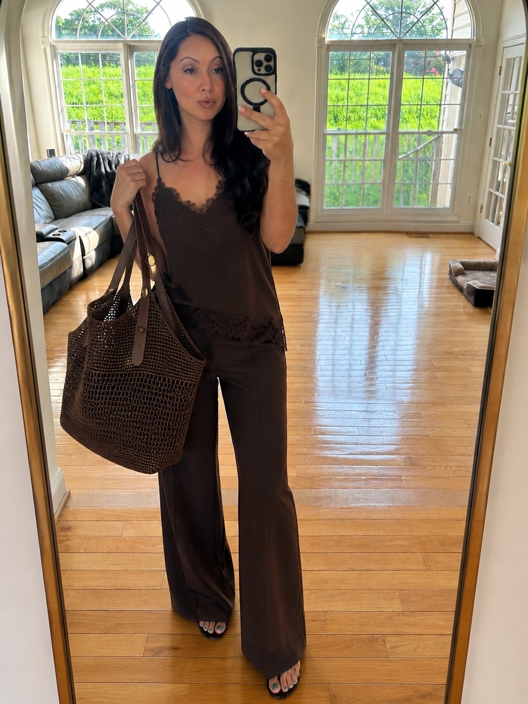 Monochrome outfit and bag form Mango obsessed!

#LTKdayinmylife #LTKSeasonal #LTKOver40