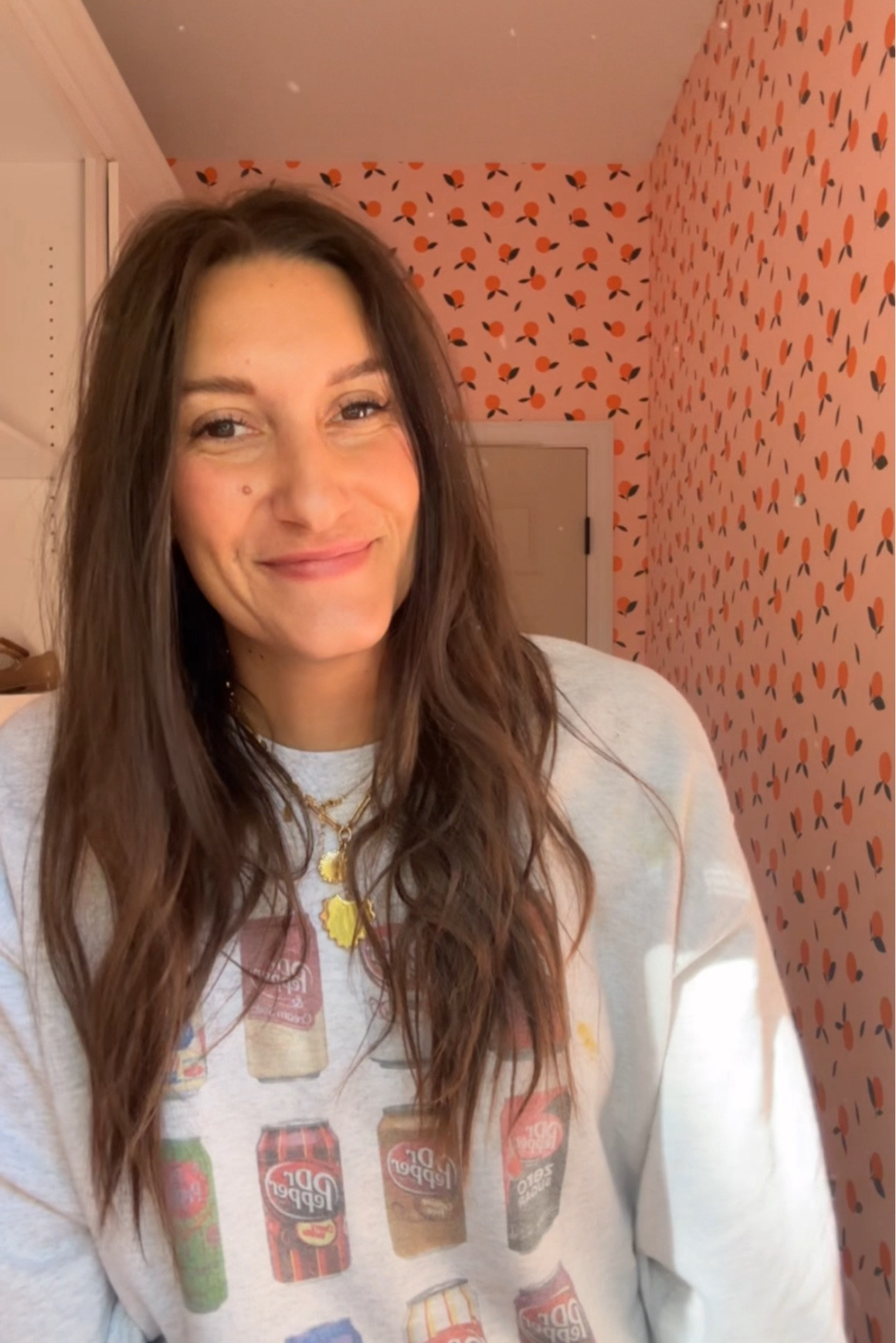 Dr Pepper can sweatshirt! 

Mine was from Etta + East but sold out so I linked a bunch similar and some other versions here!! Cheers to an ice cold DP! 🥤🥤