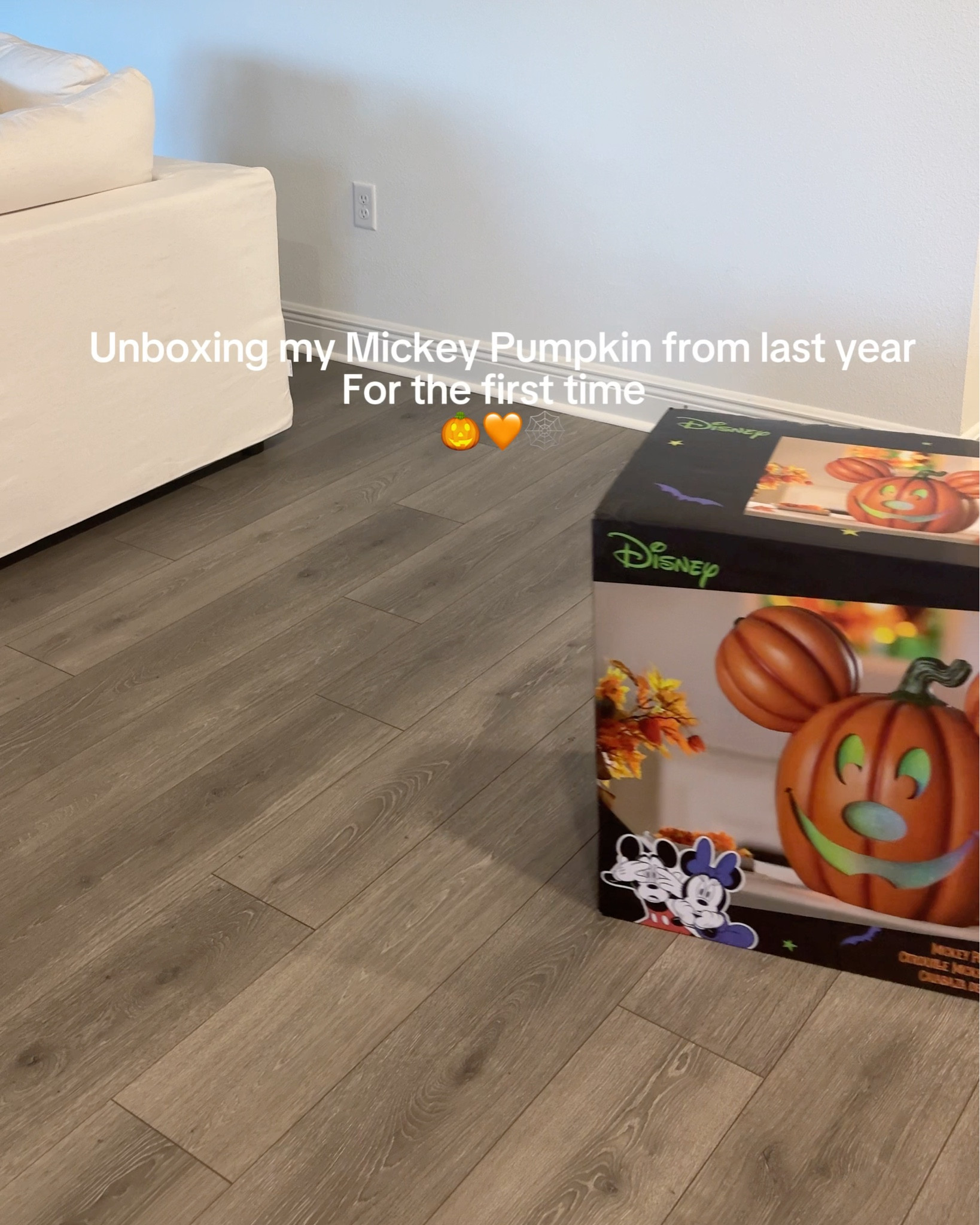Unboxing my Mickey Halloween Pumpkin from last year!! 

I wasn’t able to put this out last year because our house in NY went on the market in October so I am finally able to unbox and put this out and I am obsessed with it 😫 it’s even cuter than I thought!! 🎃🧡

#disneycostco #disneywalmart #mickeyhalloweendecoration 

#LTKSeasonal #LTKU #LTKHome