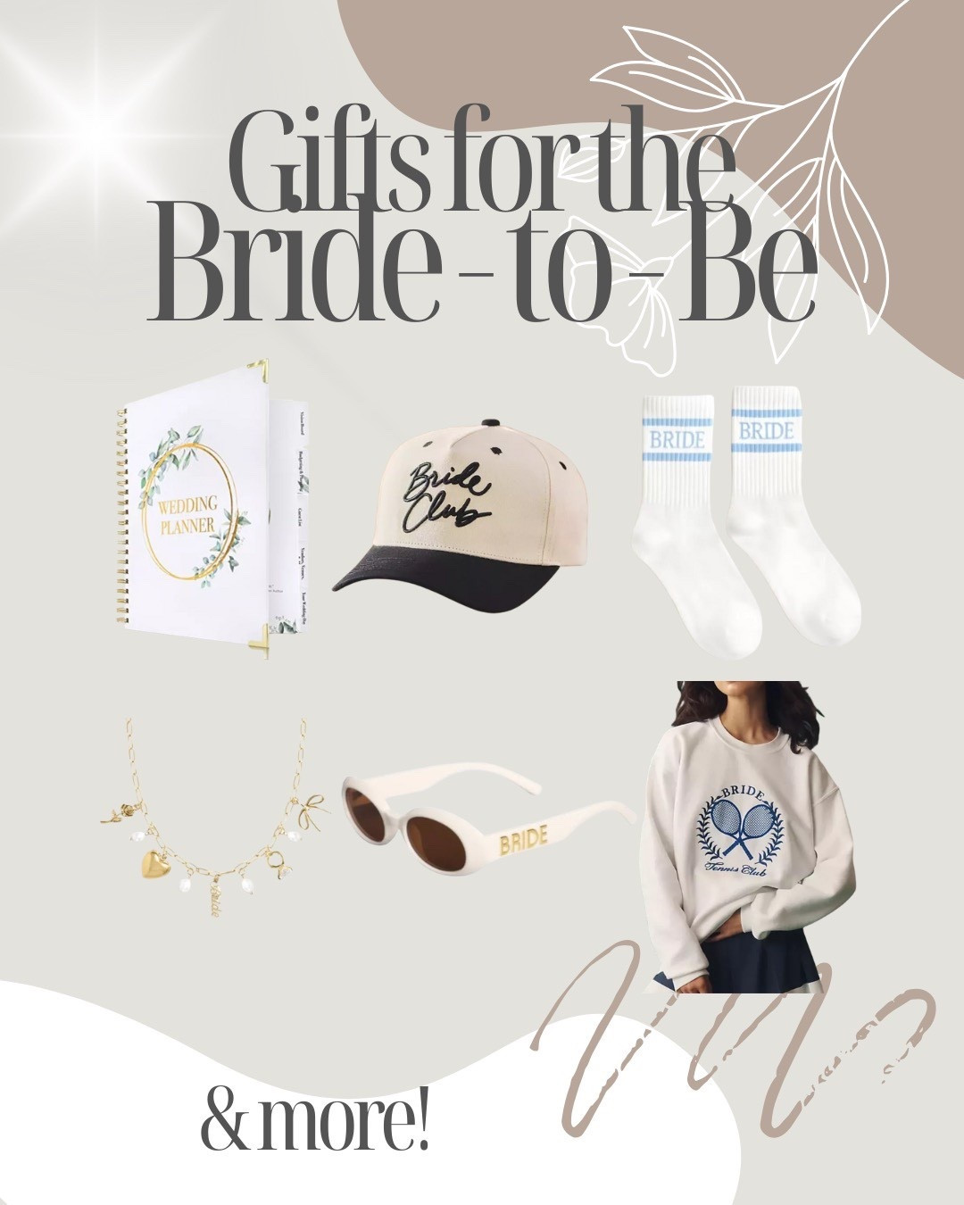 Gift guide for any 2026 brides in your life! The perfect accessories for anyone in their bridal era. 

#LTKGiftGuide #LTKFindsUnder50 #LTKWedding