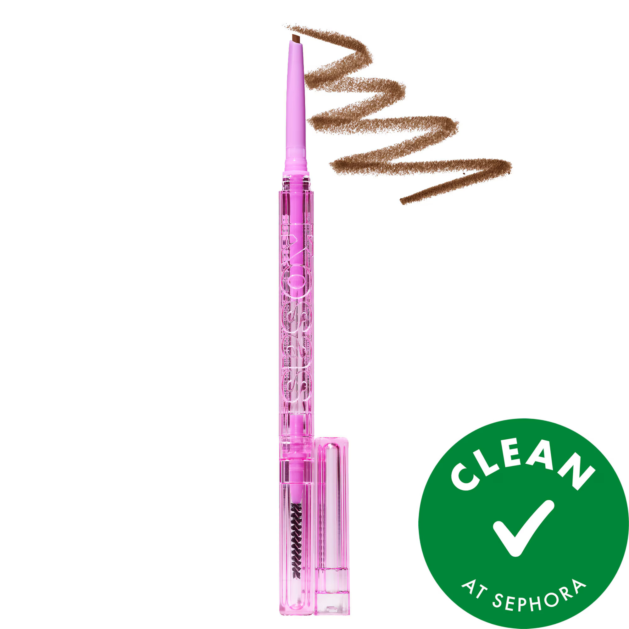 Kosas Brow Pop Dual-Action Filling and Shaping Easy Eyebrow Pencil Medium Chocolate Brown 0.002 oz/ 0.08 g | Sephora (US)