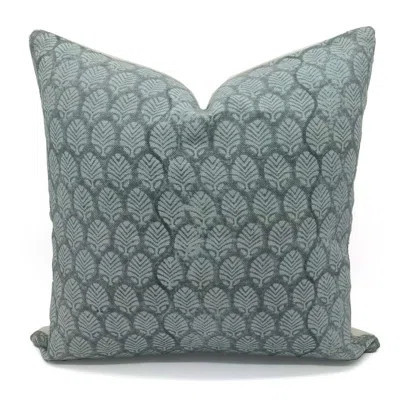 Sanganeri Jaal Kniff Edge Linen Indoor/Outdoor Pillow Cover | Wayfair North America
