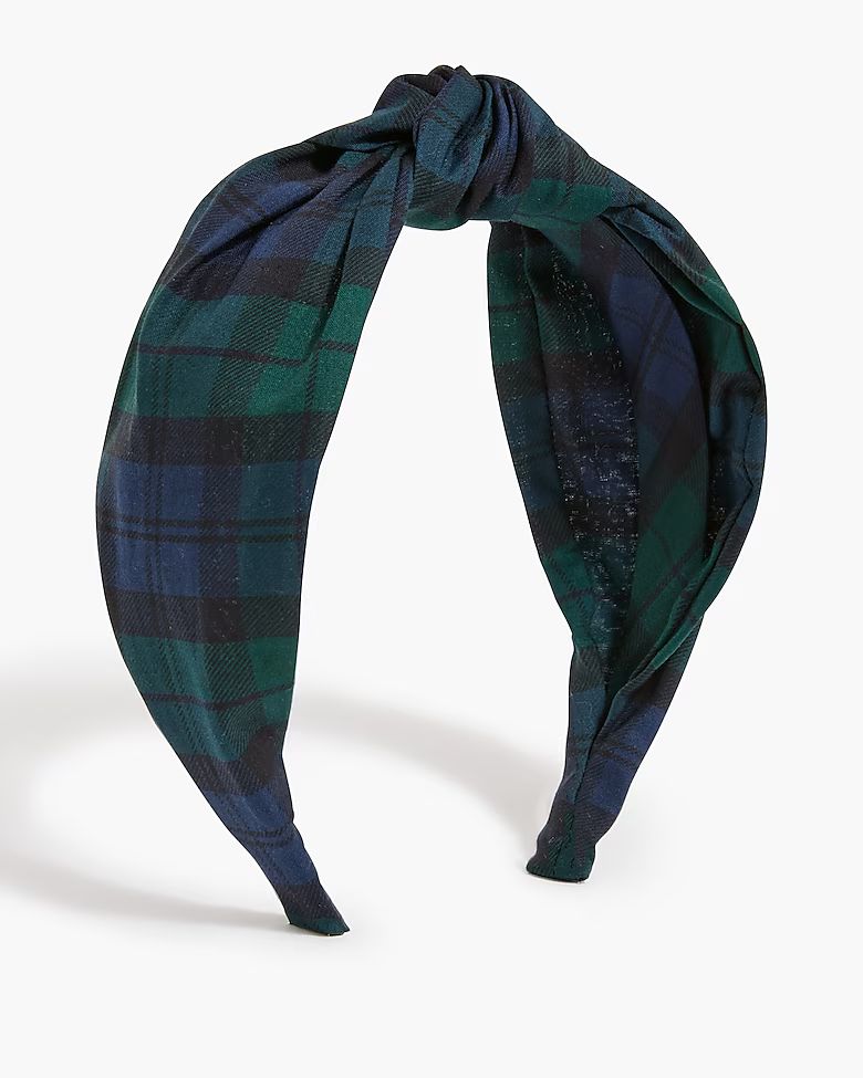 Printed knot headband | J.Crew Factory