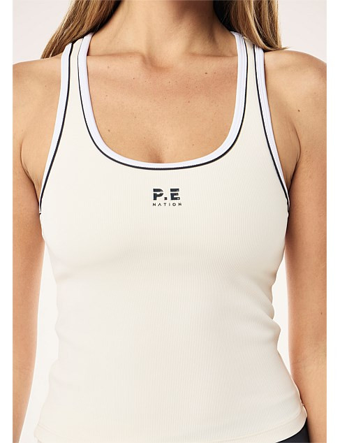 P.e Nation Nexus Rib Tank | David Jones | David Jones (Australia & New Zealand)