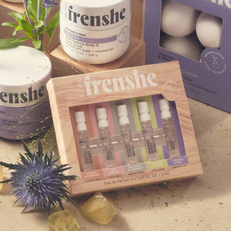 Being Frenshe Mood Boosting Perfume Discovery Set - 5ct/0.06 fl oz | Target