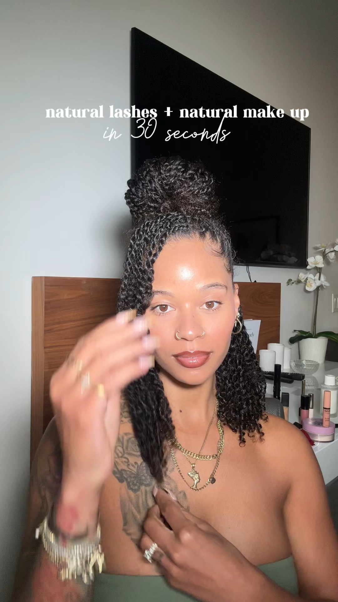 My go to natural look ✨🤎