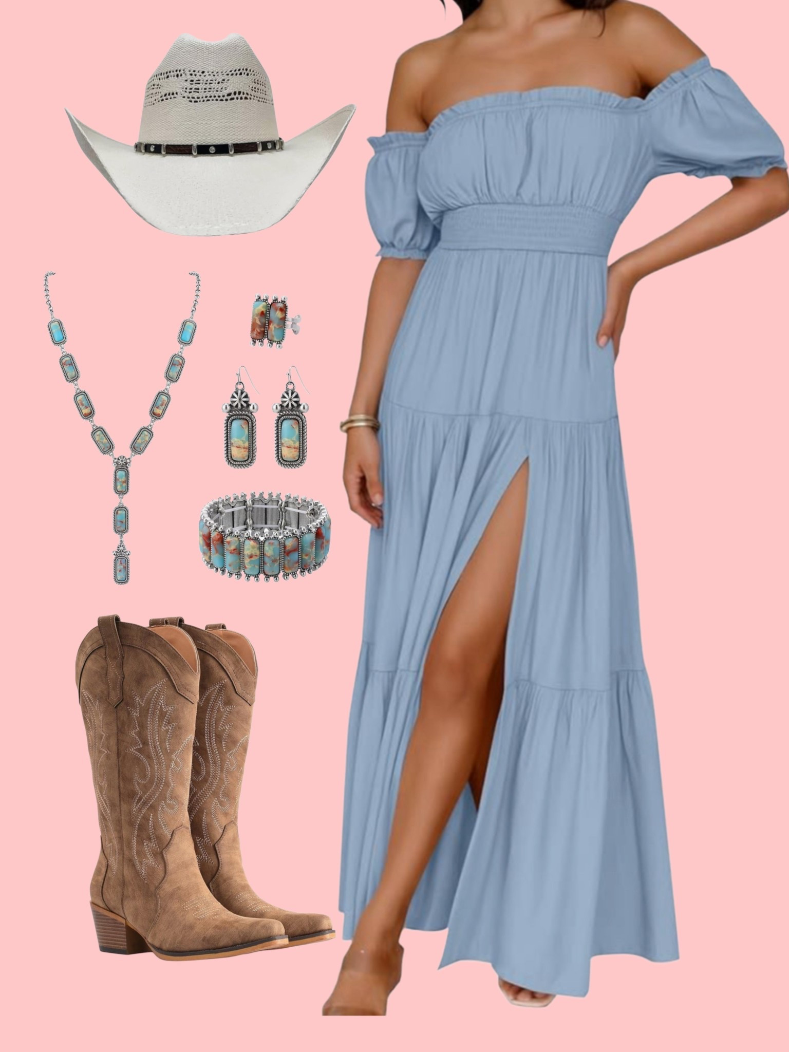 All Amazon fit! This dress would be perfect for maternity photos or gender reveal 🩵 comes in light pink as well

#LTKootd #LTKFestival #LTKSeasonal