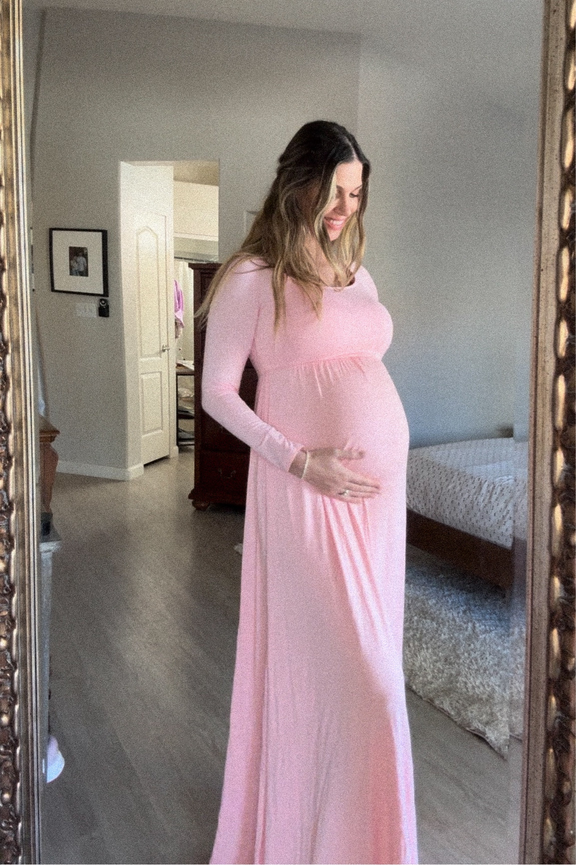 Baby shower dress of my dreams. 🎀🩷

#LTKBaby #LTKFamily #LTKBump