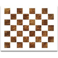 1"" Checkered Patten Stencil - Reusable Color, Draw, Paint Wall Art | Etsy (US)