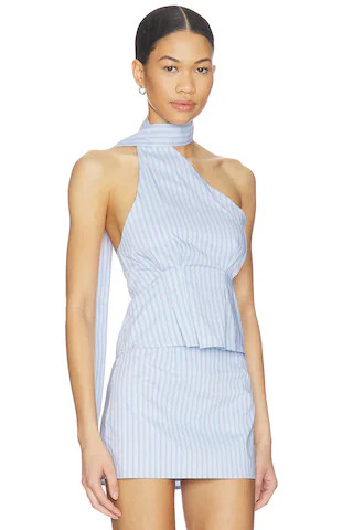 Sandy Tie Neck Top
                    
                    ALL THE WAYS | Revolve Clothing (Global)