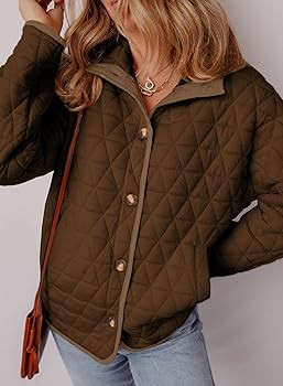 EVALESS Jacket Puffer Coat Cardigan | Amazon (US)