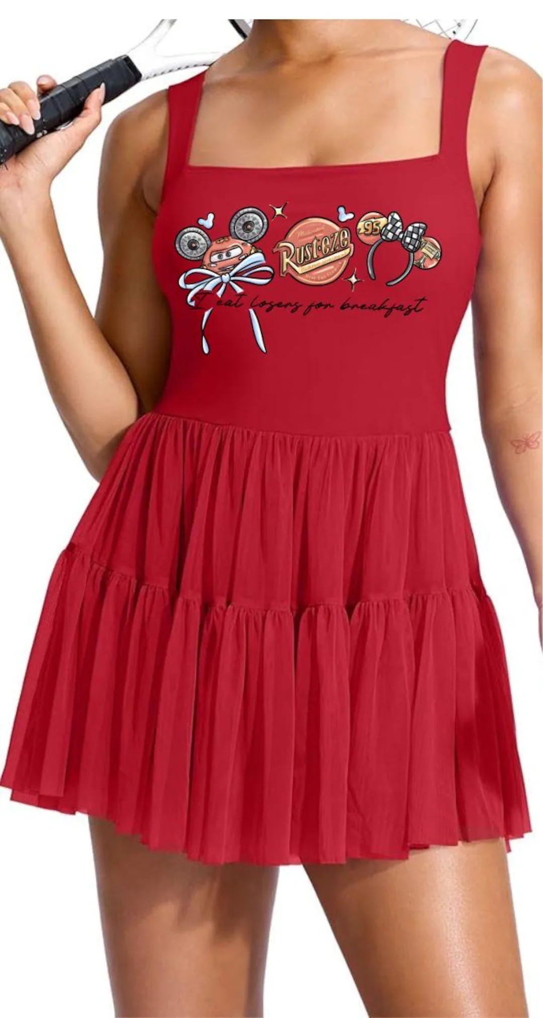 Disney Pixar Cars Dress | Tulle Skirt | Subtle DisneyDress | Disney Park Outfit | Radiator Spring... | Etsy (US)