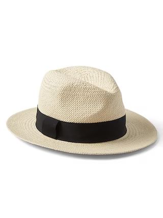 Gap Womens Panama Resort Hat Natural Size M/L | Gap US