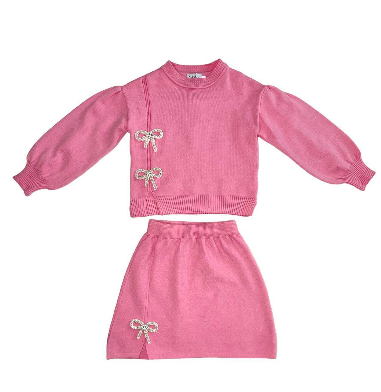 Pretty in Pink Bow Set 12 | Lola + The Boys