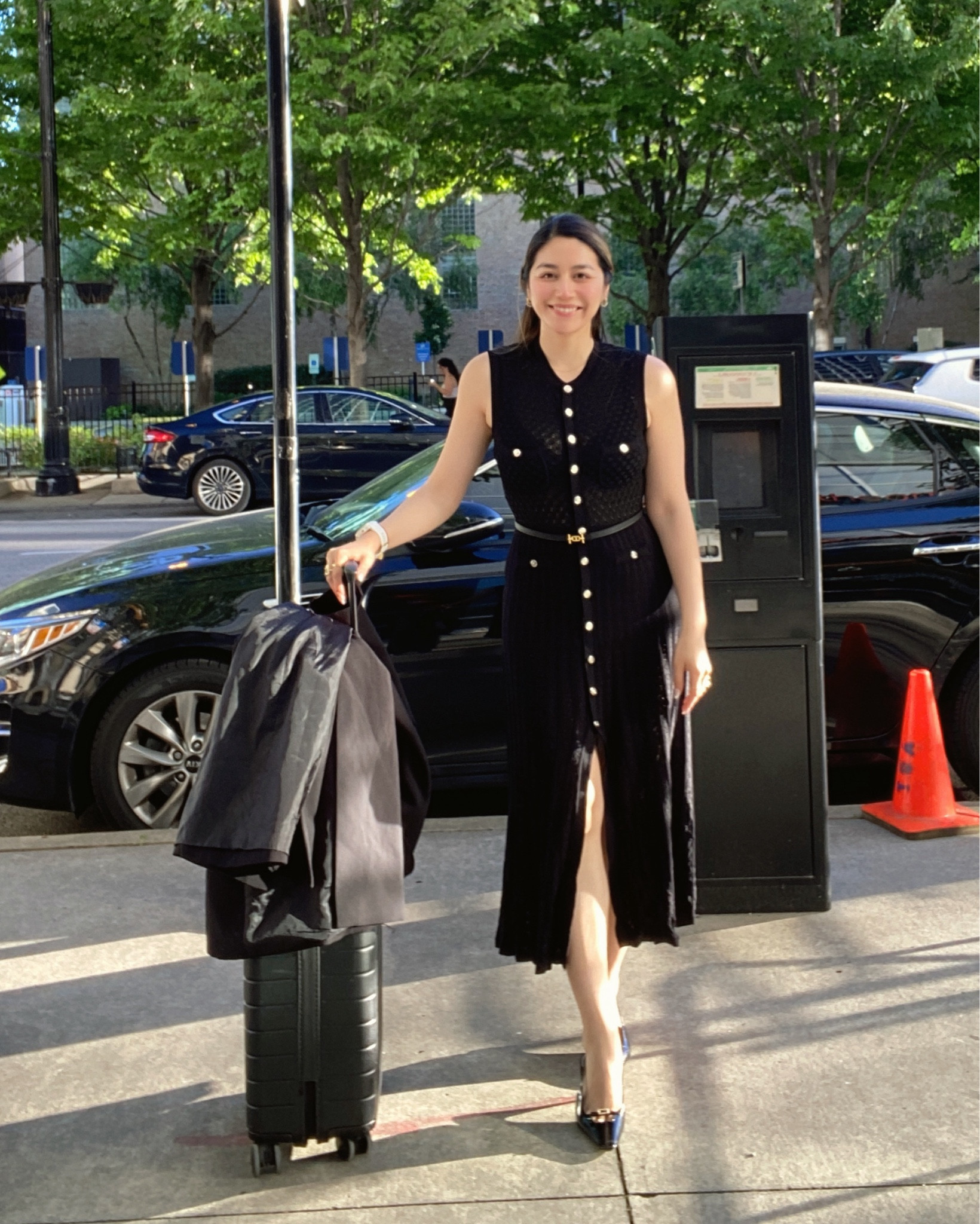 Sandro viral knit dress 