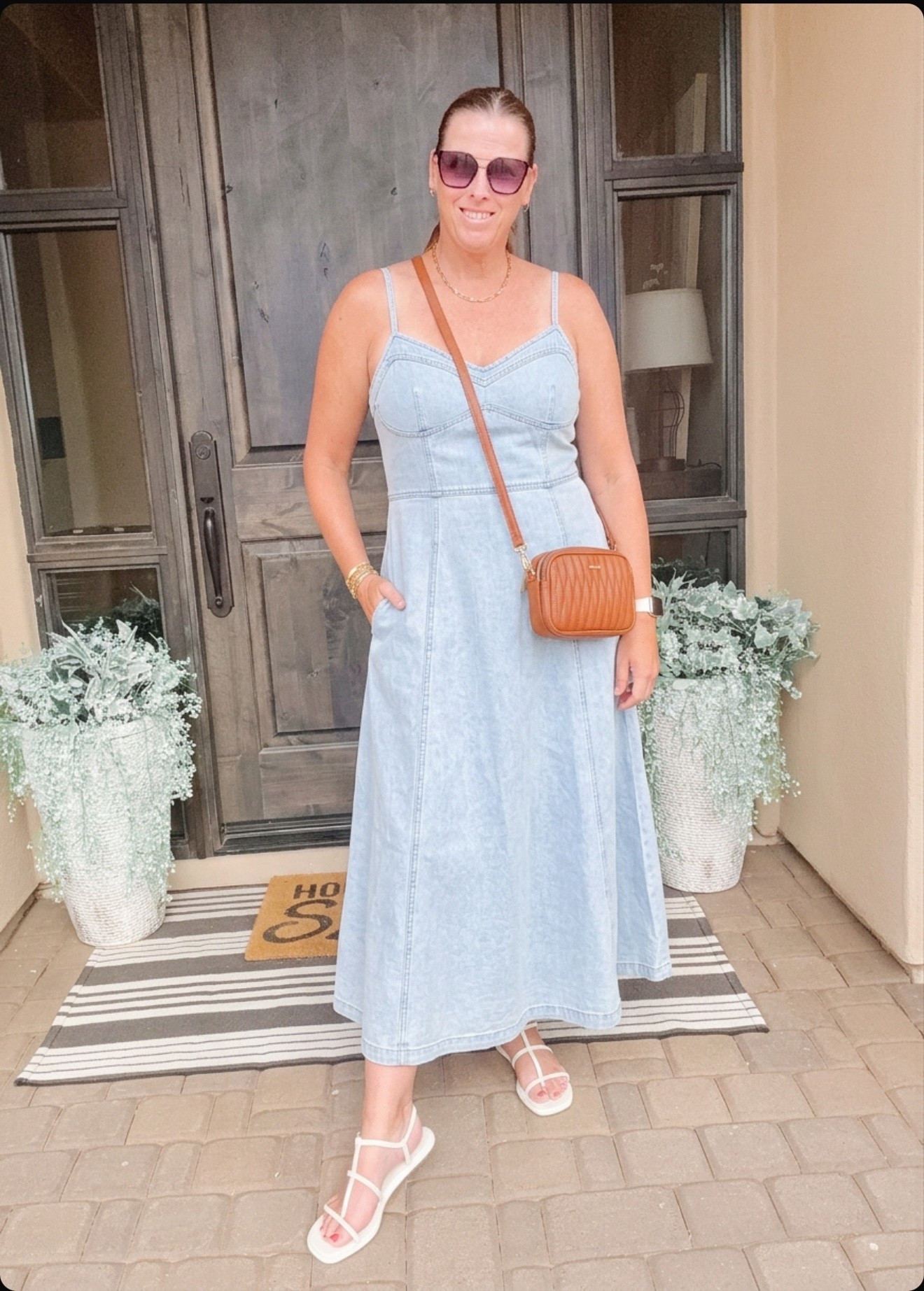 Denim but make it chic 

Denim dress, maxi dress, vacation outfit, summer dress, style over 40, effortless casual outfit, date night outfit 


#LTKOver40 #LTKootd #LTKSaleAlert