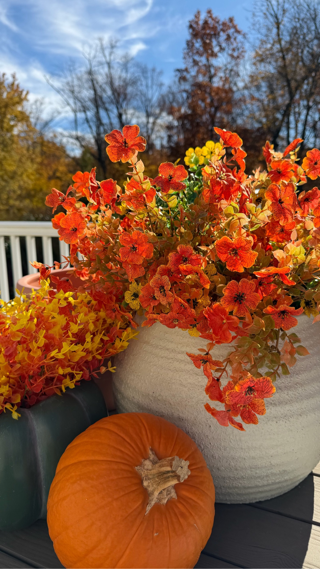 Faux Outdoor Fall Florals. 🍁 

#LTKSeasonal #LTKHome