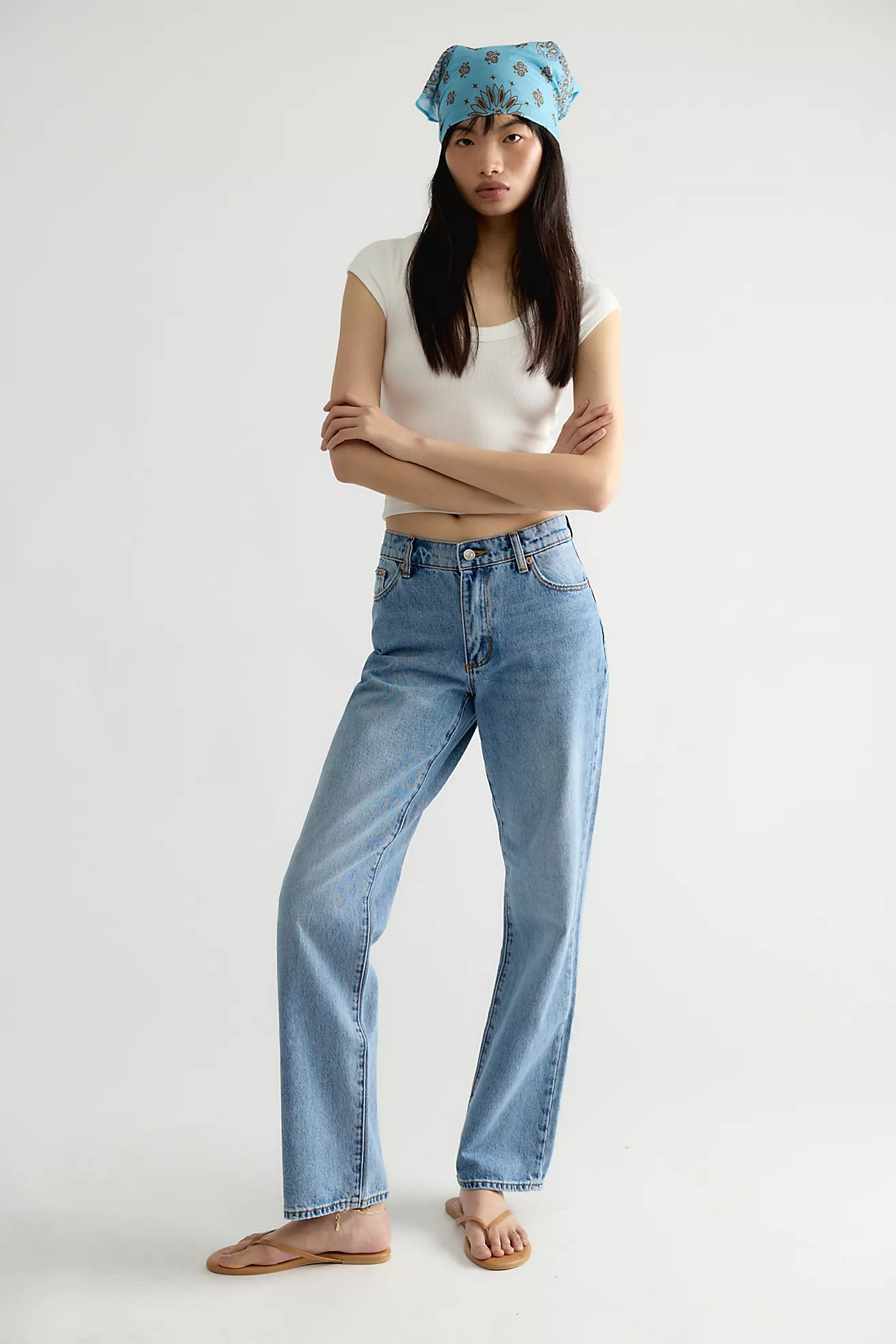 Rolla's Meg Straight Jeans | Free People (Global - UK&FR Excluded)