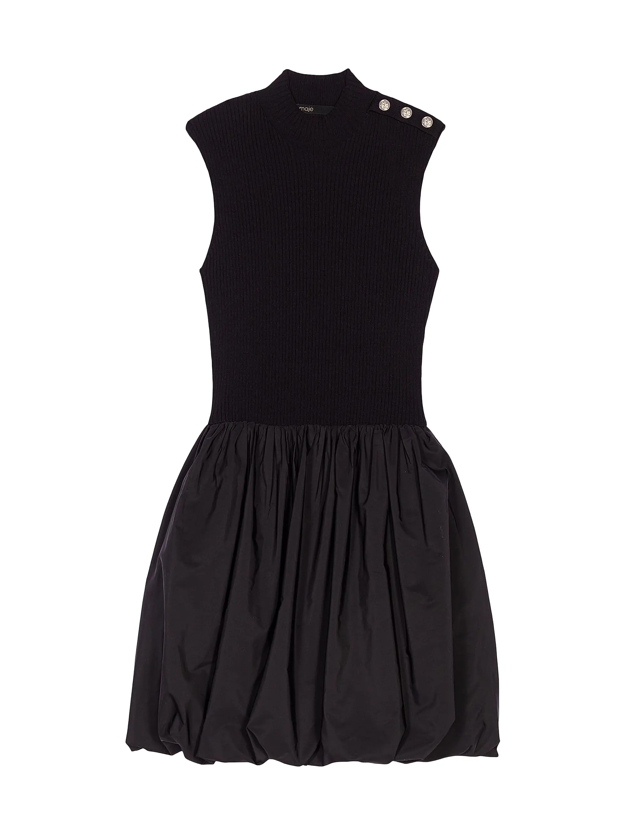 Short Mesh and Taffeta Dress | Saks Fifth Avenue