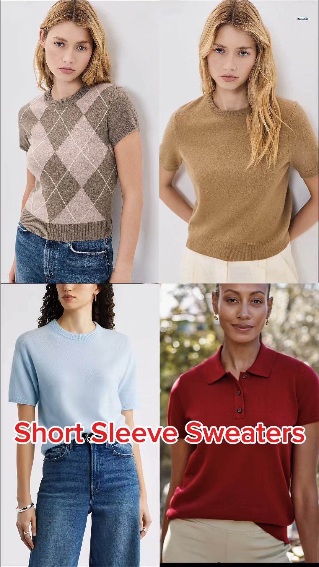 Short Sleeve Sweaters are the work horse of your summer to fall wardrobes. Wear them for travel under a jacket. Under a blazer for work or a more polished travel look. Depending on the temperatures, they work with shorts and skorts or pants and skirts with tights! Fall Outfit, Travel Outfit, Work Outfit.

#LTKOver40 #LTKTravel #LTKWorkwear