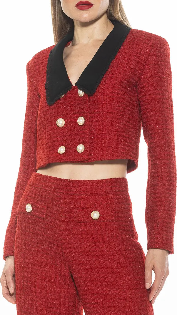 Aurelia Tweed Crop Jacket | Nordstrom Rack