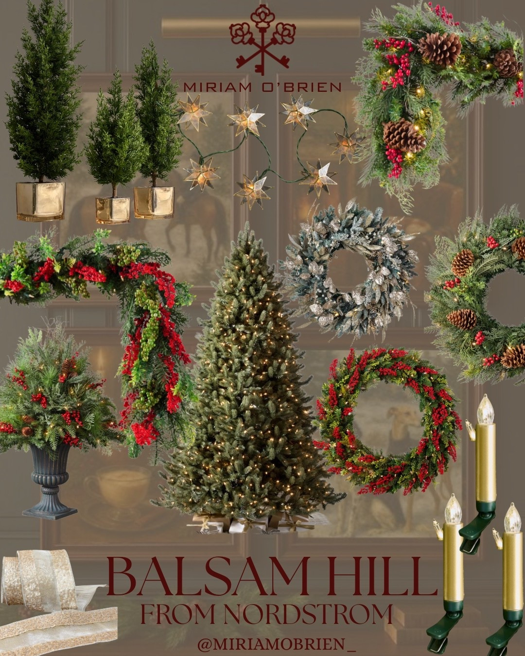 Balsama Hill Holidays at Nordstrom 

Follow me at  @miriamobrien_ on IG and TikTok! 

#NordstromHoliday #HomeHoliday #NordstromHomeDecor #SeasonalDecor

#LTKOver40 #LTKHoliday #LTKHome

#LTKHoliday #LTKOver40 #LTKHome