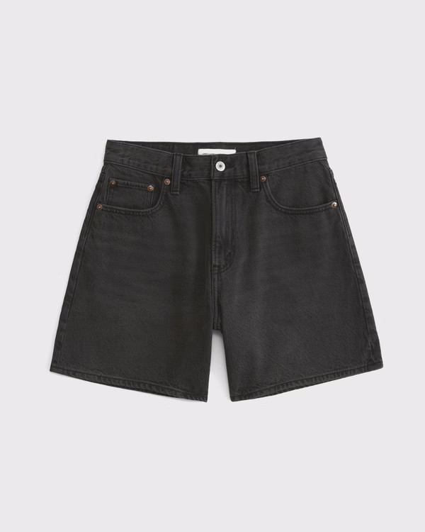 High Rise Loose Short | Abercrombie & Fitch (US)