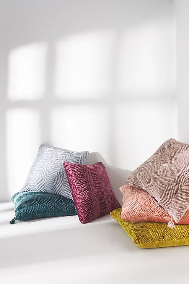 Velvet Noble Pillow | Anthropologie (US)