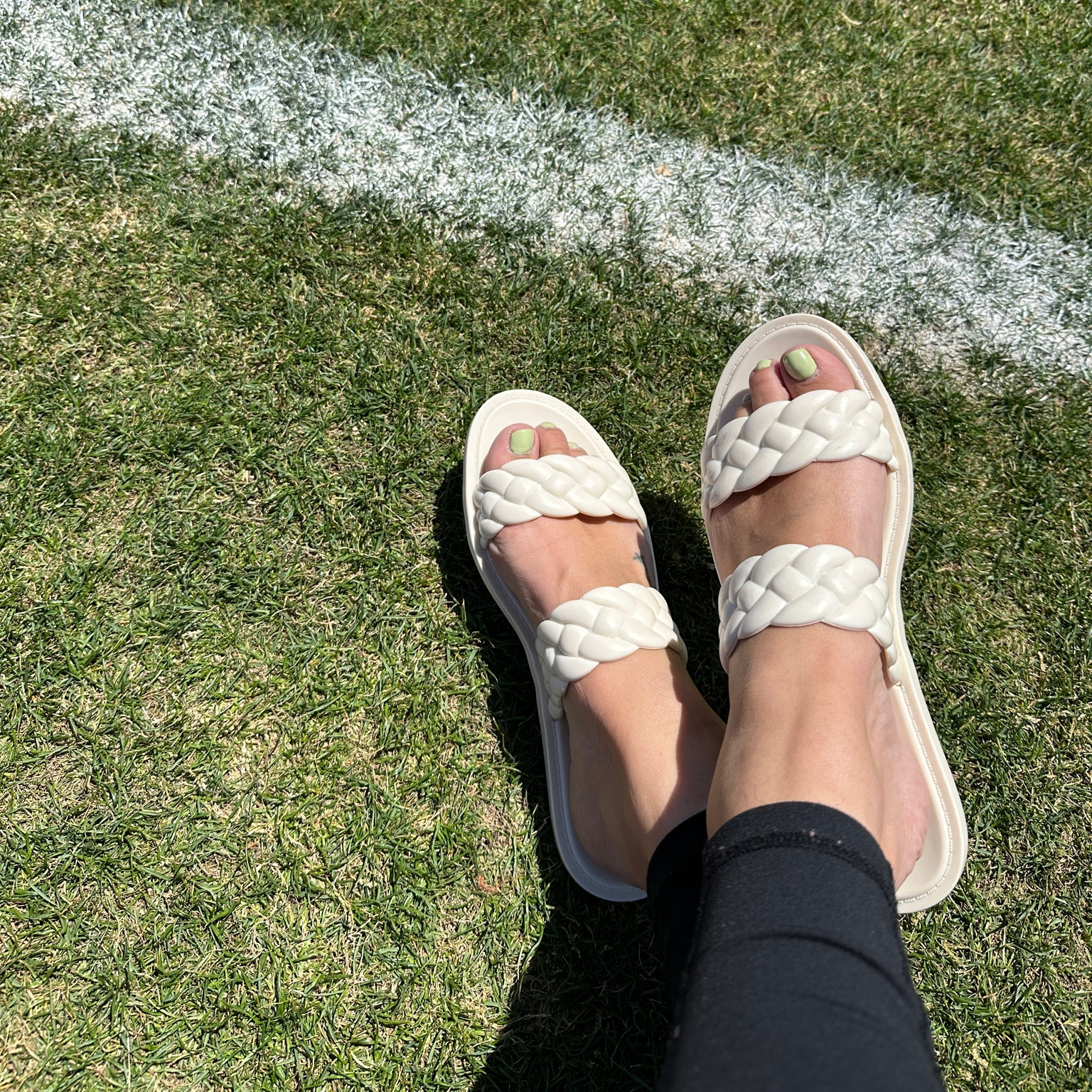 Jelly sandals from Shade & Shore at Target! They don’t slide around when I walk & they don’t cause blisters… so… they’re perfect! Comes in white, black, pink and orange! Great for the pool/summer time!

#LTKSeasonal #LTKswim #LTKfit