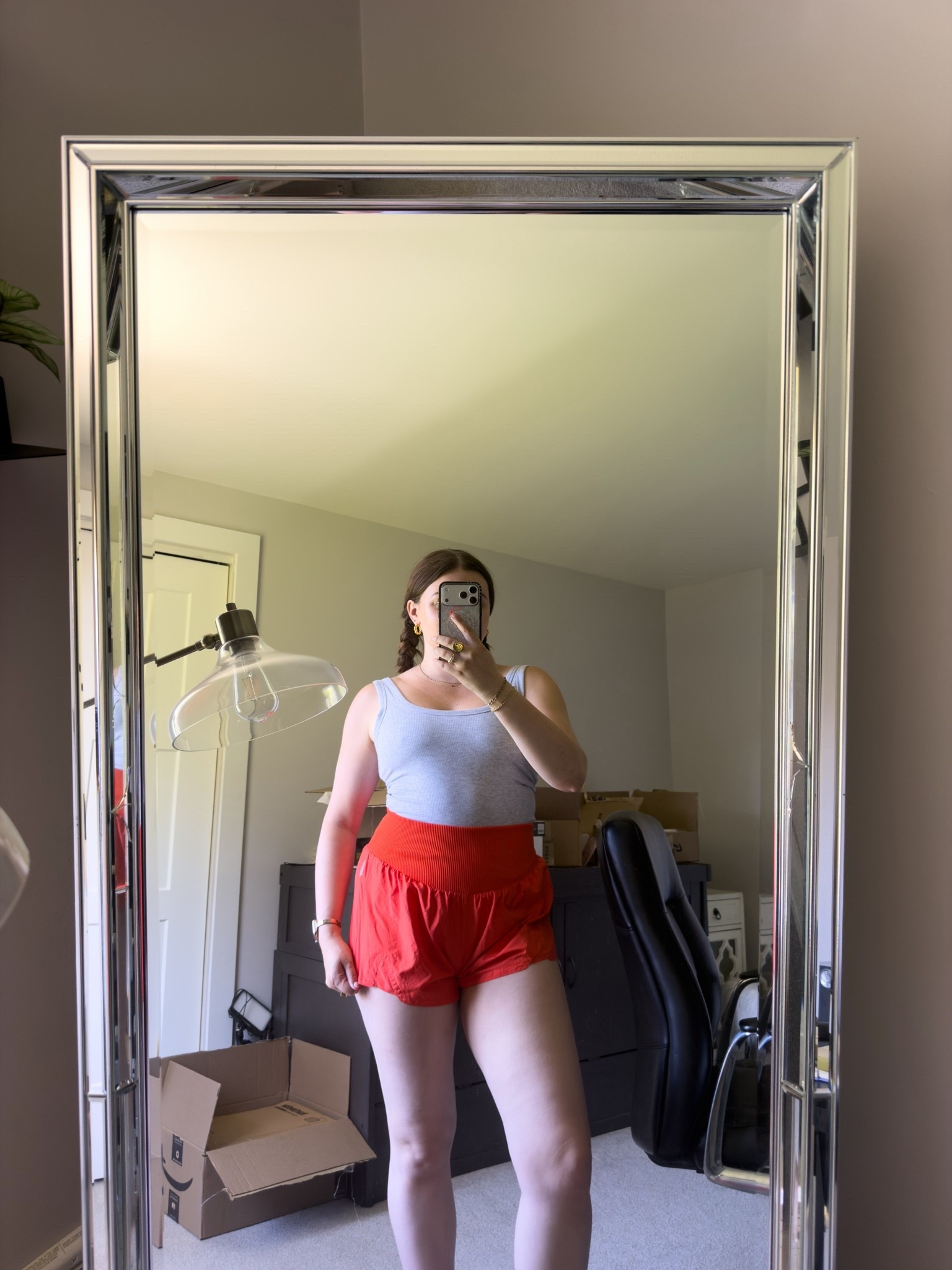 Sometimes a good pair of workout shorts is all you need for a busy work day! This was the perfect lowkey work day look. 

I’m wearing a M tank and size L shorts

#LTKMidsize #LTKootd #LTKfitnessgoals