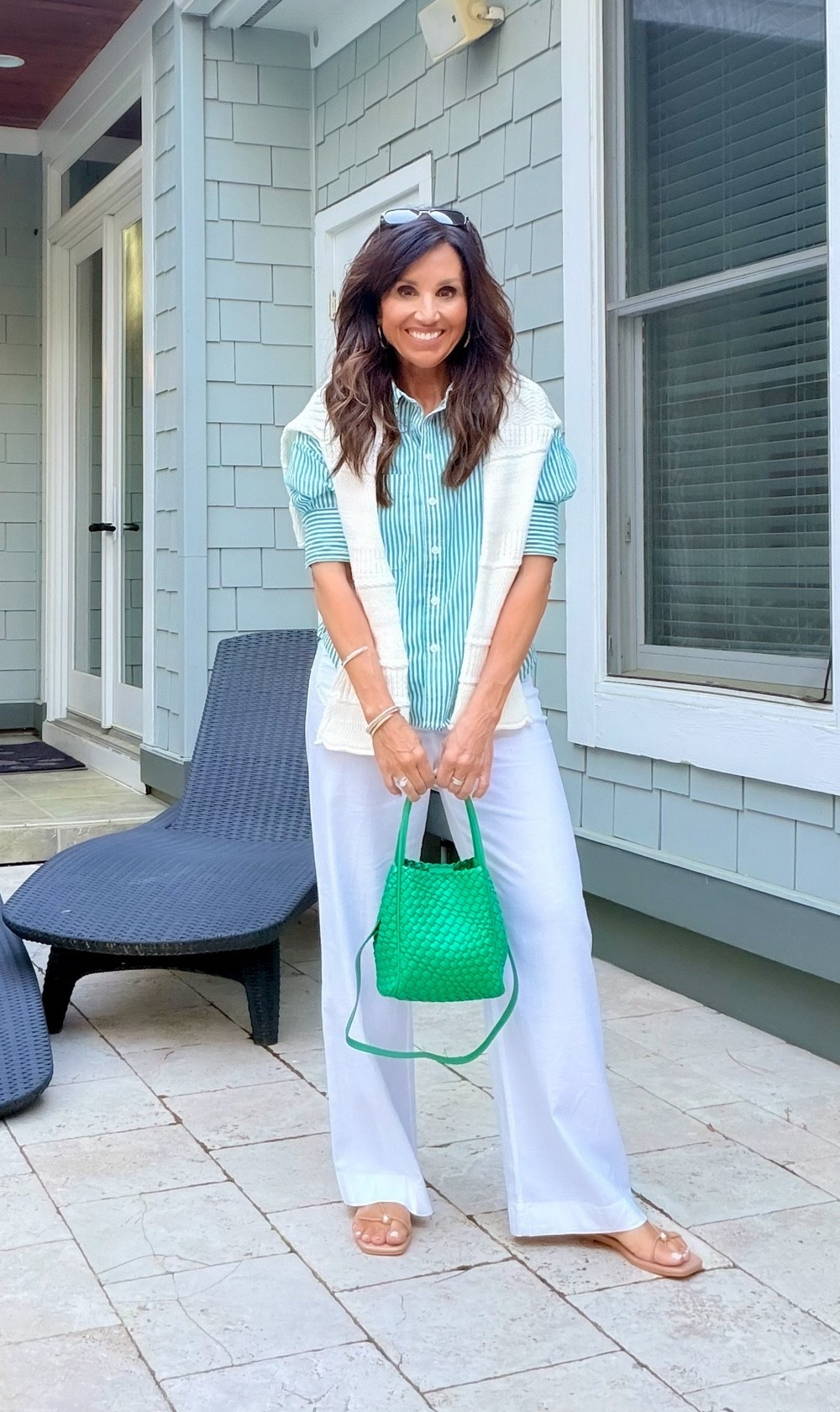 What I’m wearing
 Top - xs 
Pants - 27

#LTKSeasonal #LTKOver40