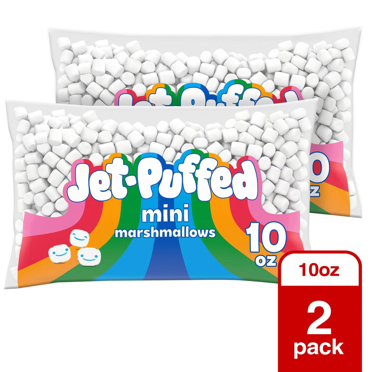Jet-Puffed 2 Pack/10oz Each Mini Marshmallows | Target