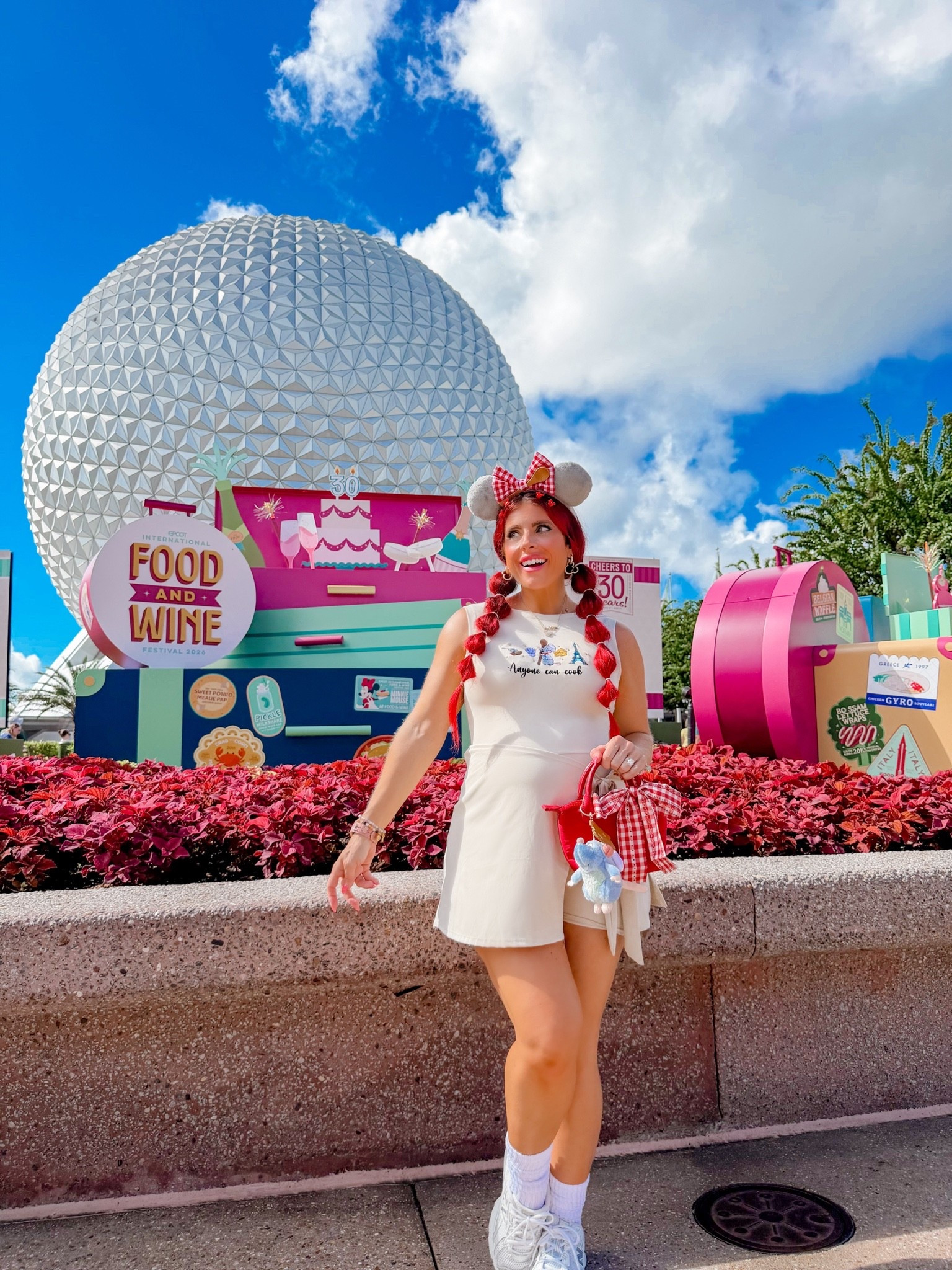 Food and Wine Epcot outfits! Disney food and wine, disney girl! Disney ootd, disney bounding, disney outfits