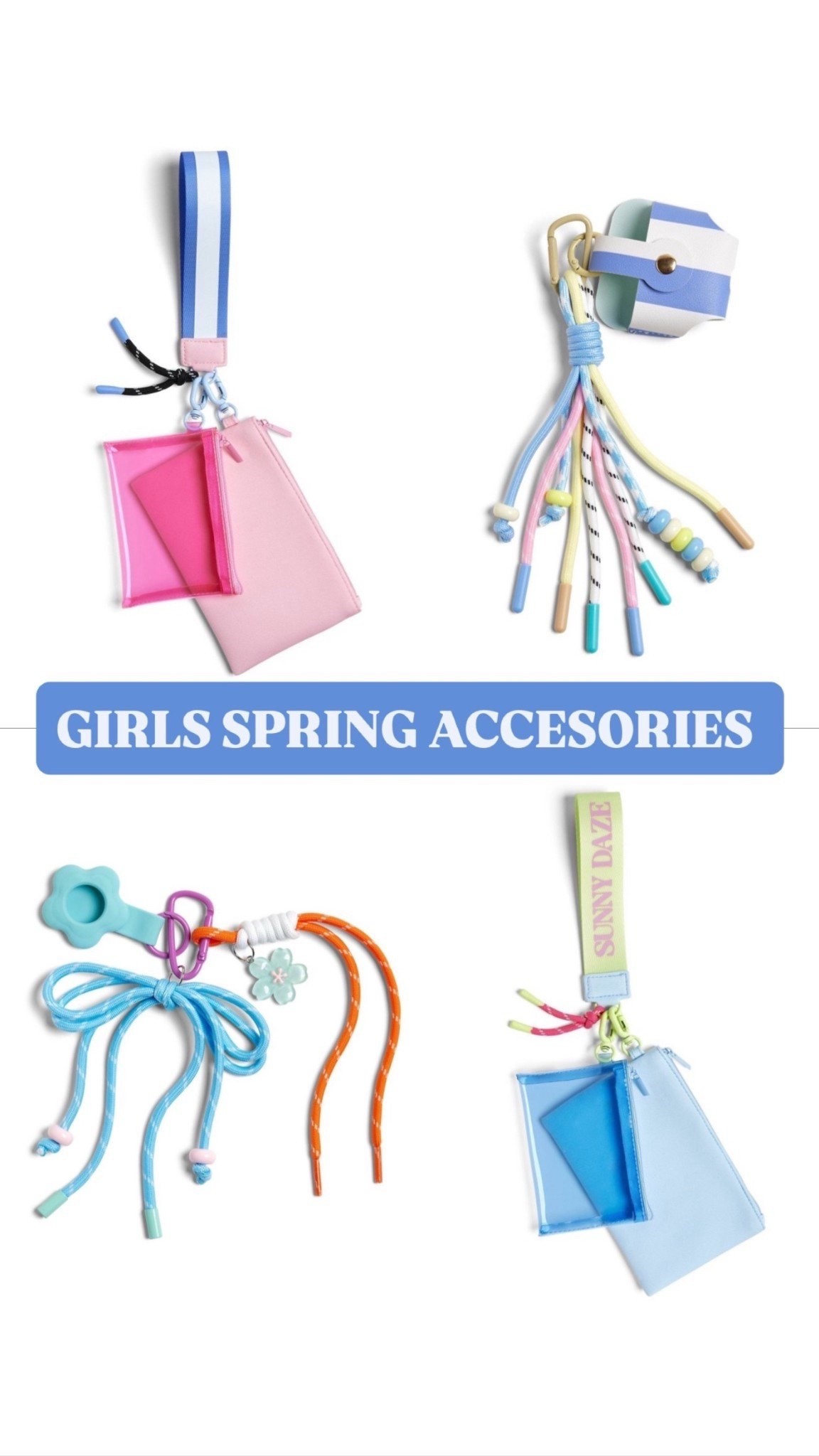 Grab these cute girls spring accessories now! They won’t last 🌸🫶🏼



Spring outfits 2026, keychain, air tag, air pod case, wristlet pouch, summer, Carla.bushey


#LTKmomlife #LTKSeasonal #LTKKids