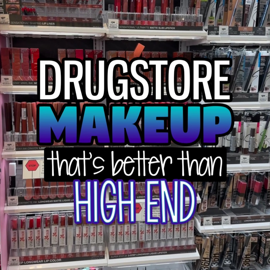 DRUGSTORE MAKEUP THAT’S BETTER THAN HIGH END

#LTKbeauty