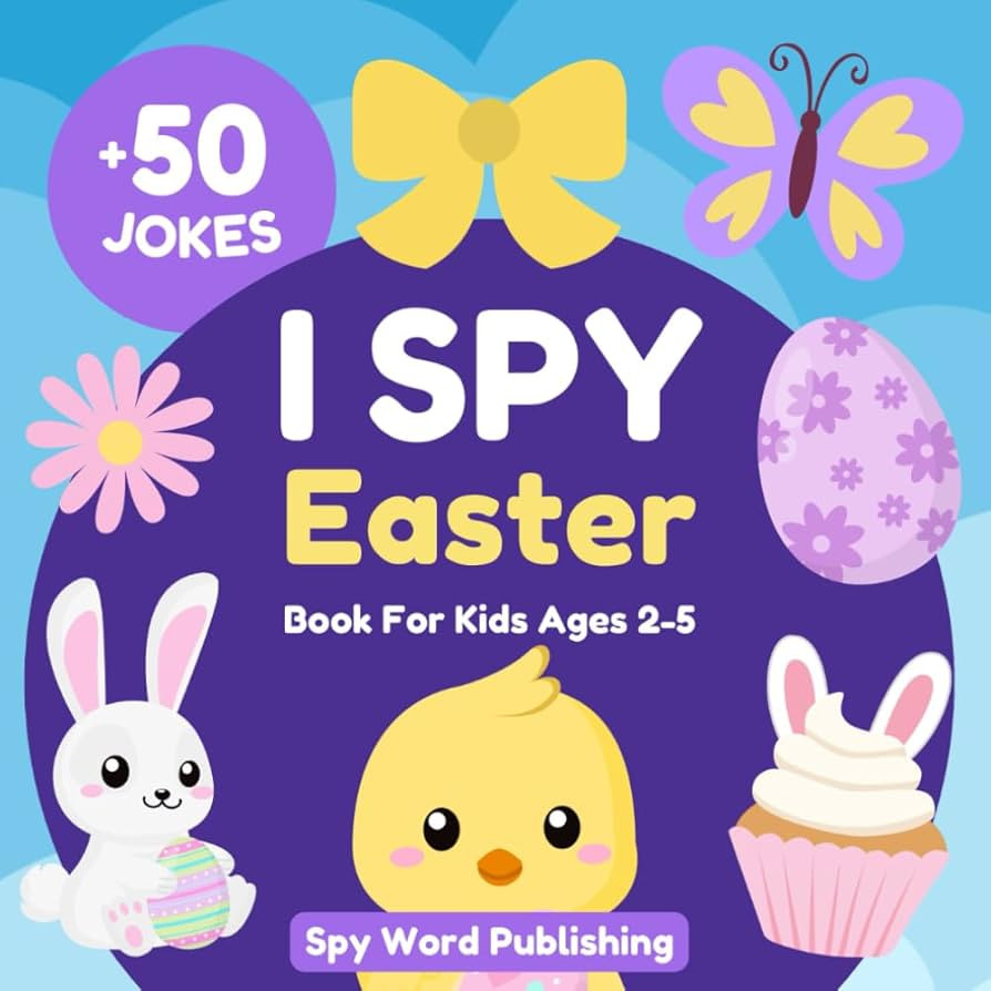 I Spy Easter Book For Kids Ages 2-5: A Fun Activity Picture Book, Interactive Guessing Game for P... | Amazon (US)
