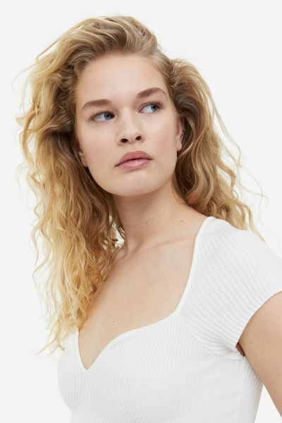 Rib-knit Top | H&M (US + CA)