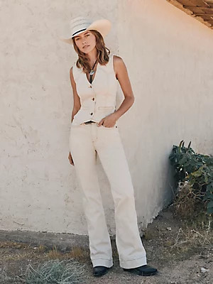 Women's Wrangler Retro® Bailey High Rise Colorwash Trouser Jean | Wrangler