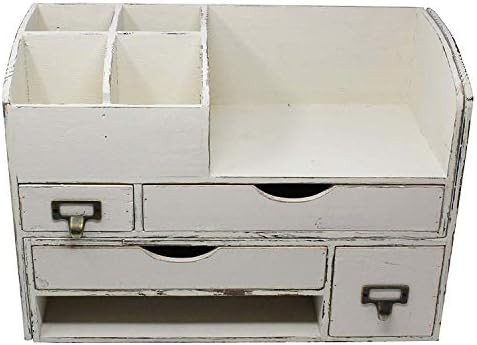 Executive Office Solutions Adjustable Wooden Desk Organizer For Desktop, Tabletop, Office or Coun... | Amazon (US)