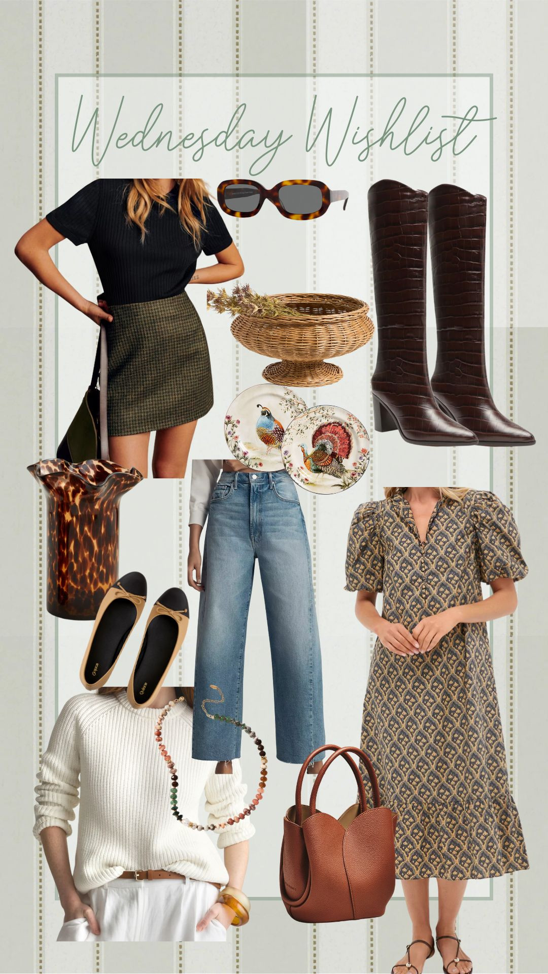 Wednesday Wishlist!


Fall shoes
boots
dress
fall outfit
purse
home decor  

 #LTKHome #LTKStyleTip #LTKShoeCrush