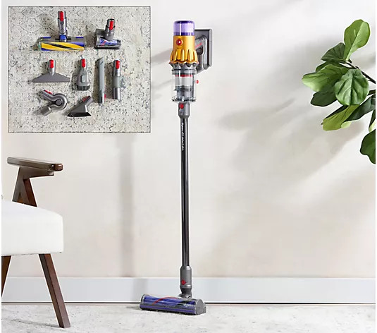 Make Your Selection: Dyson V12 Detect Slim Cordless Stick Vacuum with 7 Tools | QVC