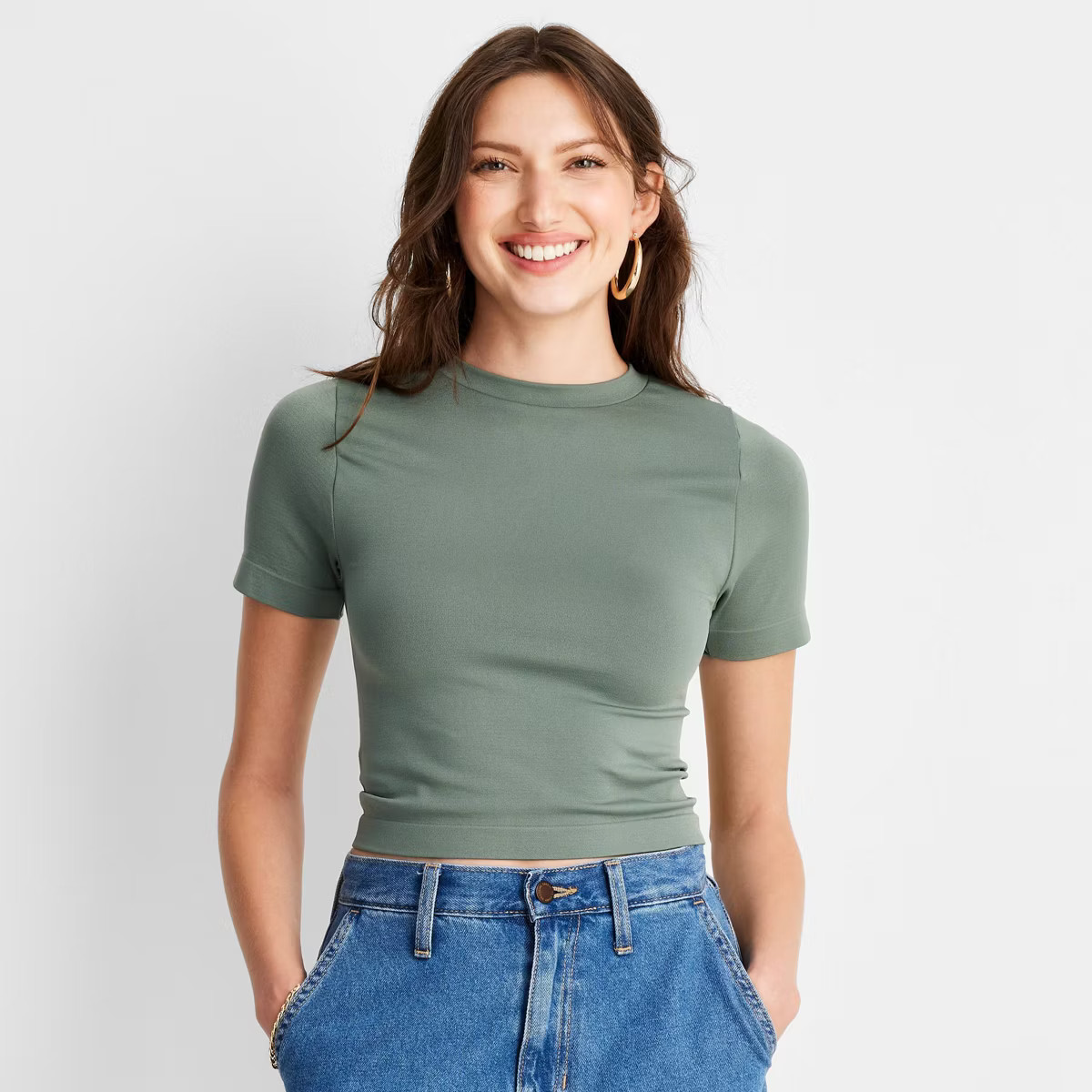 Women's Seamless Jersey T-Shirt - A New Day™ | Target