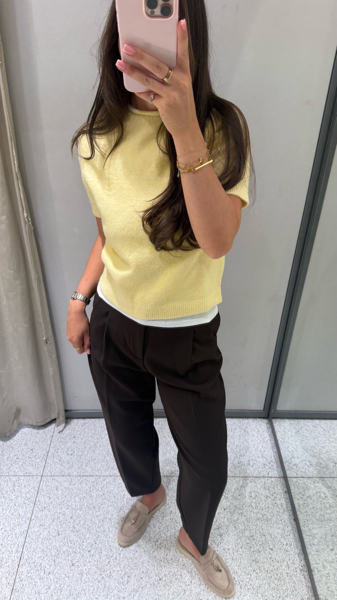 Workwear - chic - colour combo - knitwear - yellow knit - autumn

#LTKautumn #LTKworkwear