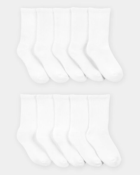 Boys 10-Pack Crew Socks | Carter's Inc