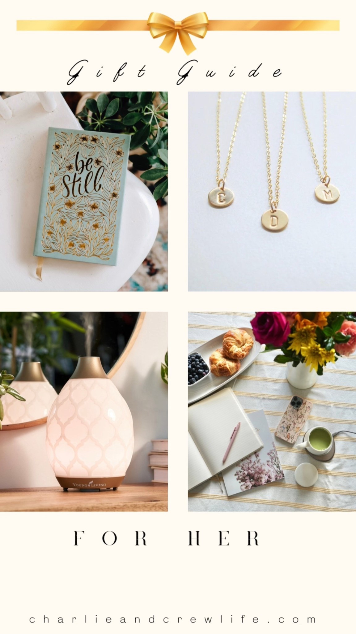 I’ve rounded up some of my favorites for the woman on your gift list! Let me know which item is your favorite 🤍👗🧺🏡🛁🥿🫖🎁💐 #giftguide #forher
Head to www.charlieandcrewlife.com for the full guide and other gift guides! ✨

#LTKSeasonal #LTKGiftGuide #LTKFindsUnder50