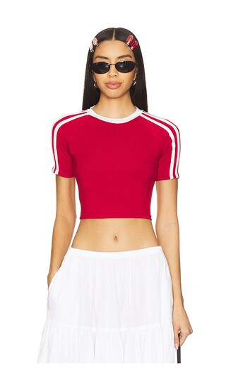 Elisabeth Tee in Red | Revolve Clothing (Global)