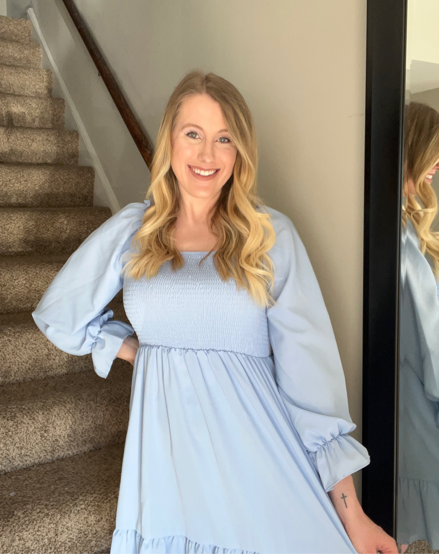 He is risen!✝️

I went with the long sleeve blue dress for my Easter outfit 🐰

The long sleeves are perfect for the weather today and this was so easy to throw on and look Easter-ready lol!
 
*I just realized I linked the long version of this dress yesterday (which I actually like better), but I’ll link both options to this post!

I hope you have a beautiful, blessed day with your loved ones 🫶🏼

#LTKSeasonal #LTKfindsunder50 #LTKbeauty