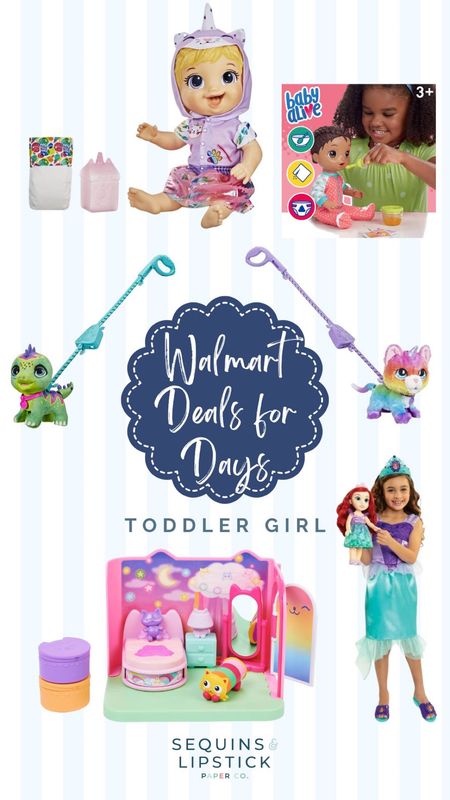 Walmart Deals for Days! Great gift ideas for toddler girls at great prices! 

#LTKkids #LTKSeasonal #LTKGiftGuide