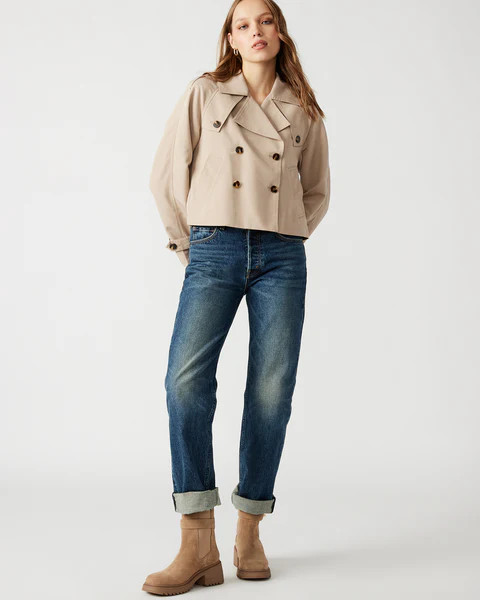SIRUS JACKET KHAKI | Steve Madden (US)